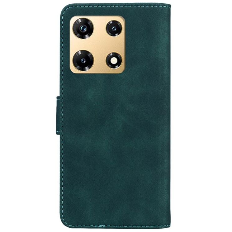 Чехол-книжка Deexe Butterfly Pattern для Infinix Note 30 Pro - Green: фото 5 из 8