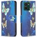 Чехол-книжка Deexe Color Wallet для HMD Pulse Pro - Golden Butterflies (354510F). Фото 1 из 8