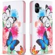 Чехол-книжка Deexe Color Wallet для Samsung Galaxy A05 (A055) - Two Butterflies (340406A)