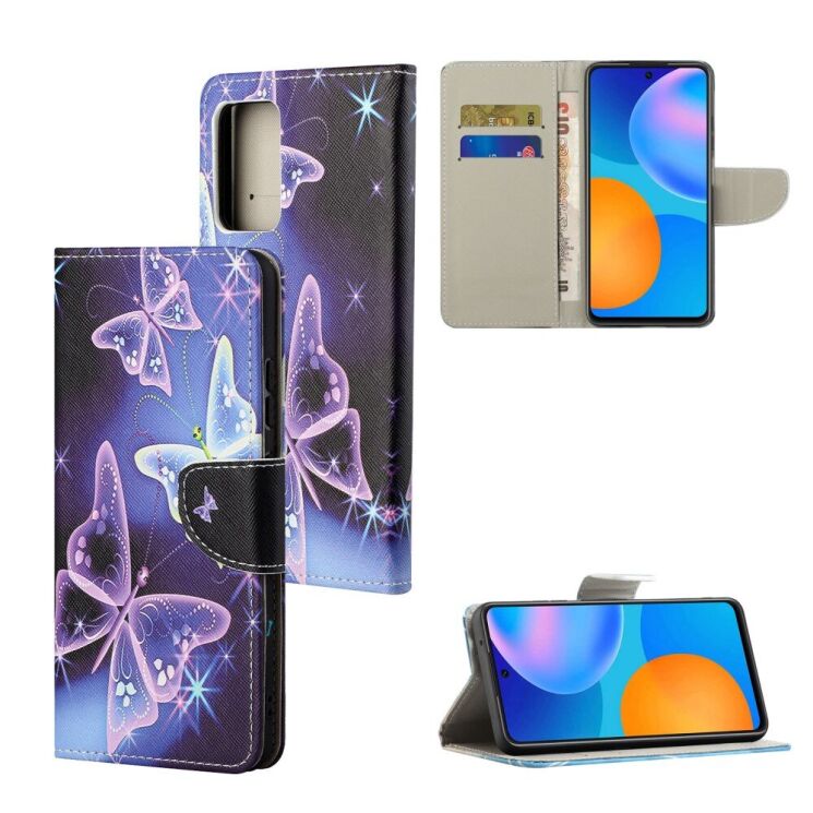 Чохол-книжка Deexe Color Wallet для Samsung Galaxy A32 (А325) - Butterfly: фото 6 з 6