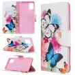 Чехол-книжка Deexe Color Wallet для Samsung Galaxy A51 (А515) - Vivid Butterflies (312565C)