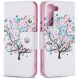Чехол-книжка Deexe Color Wallet для Samsung Galaxy S22 (S901) - Flower Tree (296354G). Фото 1 из 8