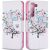 Чехол-книжка Deexe Color Wallet для Samsung Galaxy S22 (S901) - Flower Tree: фото 1 из 8