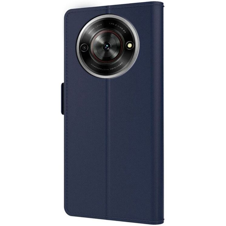Чехол-книжка Deexe Eclipse Wallet для ZTE Nubia Focus - Blue: фото 4 из 9
