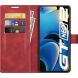 Чехол-книжка Deexe Leather Shell для Realme GT Neo 2 / GT Neo 3T / GT 2 - Red (292033R). Фото 5 из 8