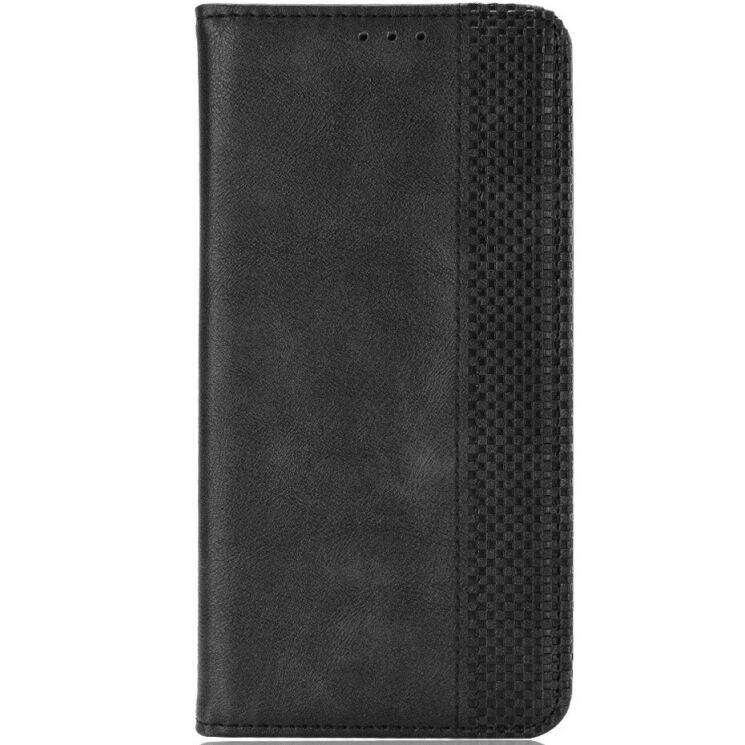 Чохол-книжка Deexe Retro Style для Infinix Hot 70 Pro - Black (331103B) Чохол-книжка Deexe Retro Style для Infinix Hot 70 Pro - Black: фото 3 з 18