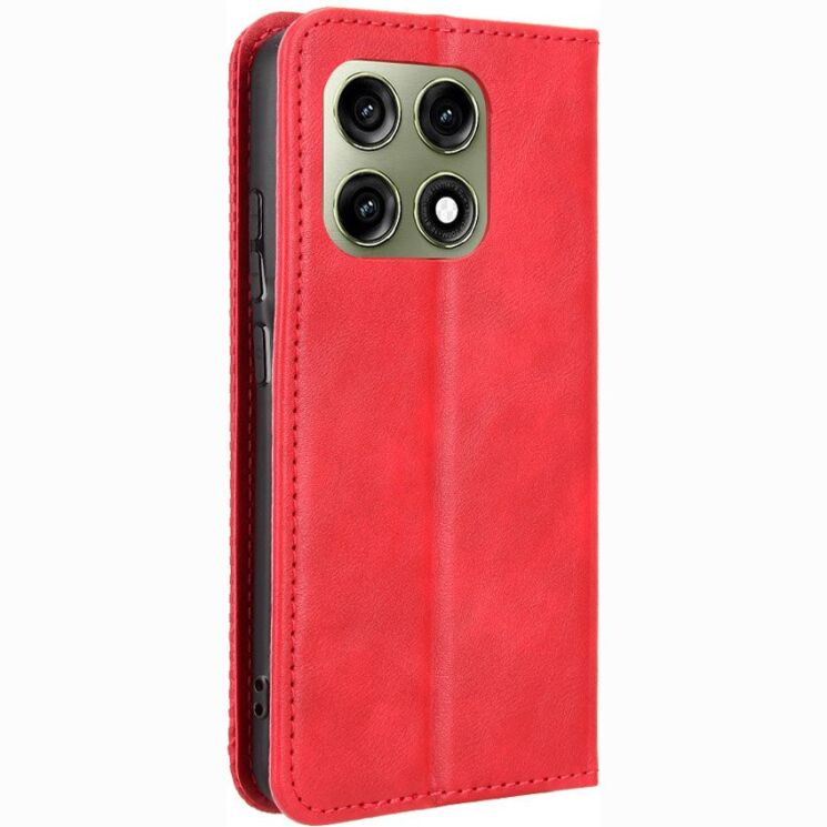 Чохол-книжка Deexe Retro Style для Motorola Edge 70 Pro - Red (412004R) Чохол-книжка Deexe Retro Style для Motorola Edge 70 Pro - Red: фото 8 з 19