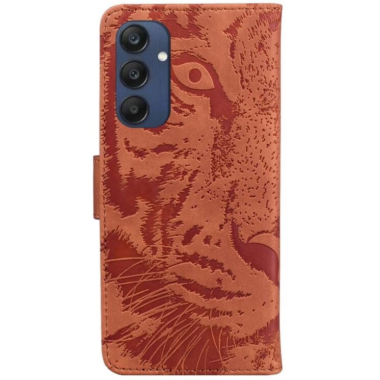Чехол-книжка Deexe Tiger для Samsung Galaxy M35 (M356) - Brown: фото 6 из 7