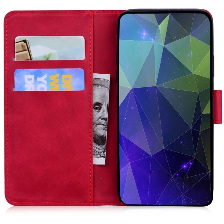 Чехол-книжка Deexe Tiger для Xiaomi Redmi 14C / Redmi A4 5G / Poco C75 - Red: фото 6 из 7