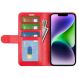 Чехол-книжка Deexe Wallet Style для Apple iPhone 15 - Red (329503R). Фото 2 из 9