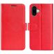 Чехол-книжка Deexe Wallet Style для Apple iPhone 16 Plus - Red (360600R). Фото 1 из 6