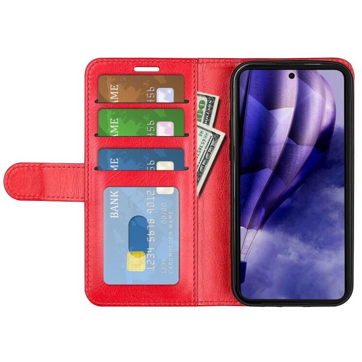 Чехол-книжка Deexe Wallet Style для HMD Skyline - Red: фото 2 из 8