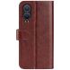 Чехол-книжка Deexe Wallet Style для OnePlus Nord CE 4 Lite - Brown (382335Z). Фото 5 из 6