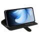 Чехол-книжка Deexe Wallet Style для OPPO Reno 13 Pro 5G - Black (376709B). Фото 3 из 9