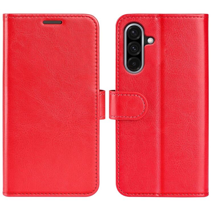 Чехол-книжка Deexe Wallet Style для Samsung Galaxy A36 (A366) - Red: фото 1 из 6
