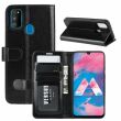 Чехол-книжка Deexe Wallet Style для Samsung Galaxy M30s (M307) / Galaxy M21 (M215) - Black (211219B)