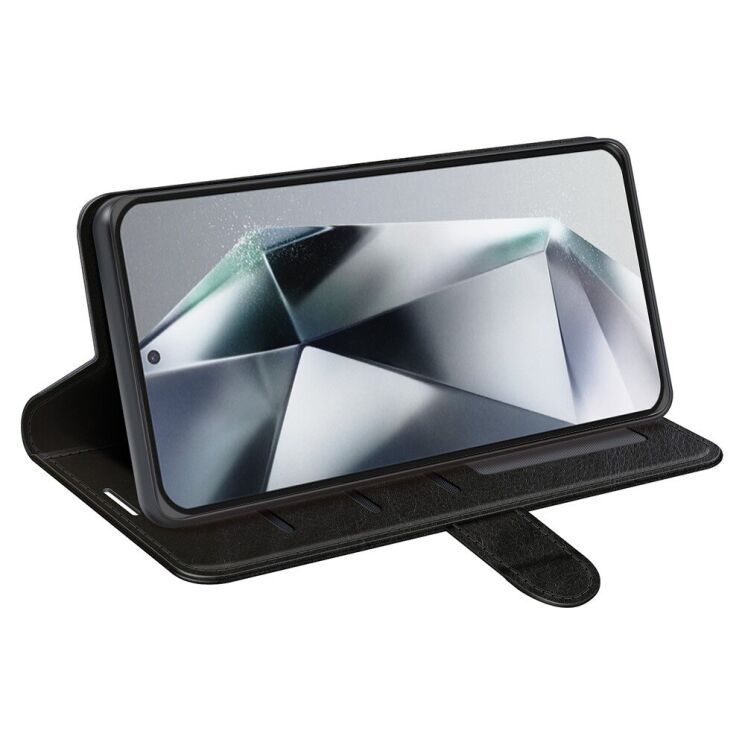 Чехол-книжка Deexe Wallet Style для Samsung Galaxy S25 Ultra (S938) - Black: фото 3 из 6