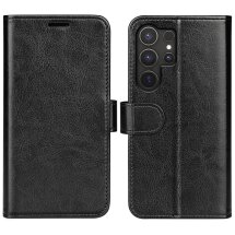 Чехол-книжка Deexe Wallet Style для Samsung Galaxy S25 Ultra (S938) - Black: фото 1 из 6