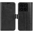 Чехол-книжка Deexe Wallet Style для Xiaomi 14 Pro - Black (342110B)