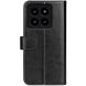 Чехол-книжка Deexe Wallet Style для Xiaomi 14 Pro - Black (342110B). Фото 6 из 8