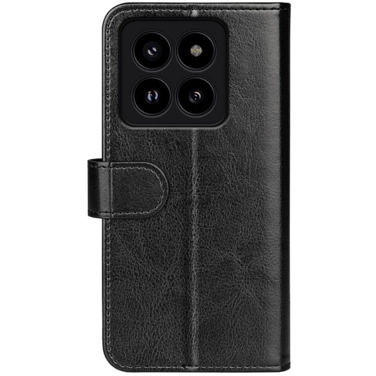 Чехол-книжка Deexe Wallet Style для Xiaomi 14 Pro - Black: фото 6 из 8