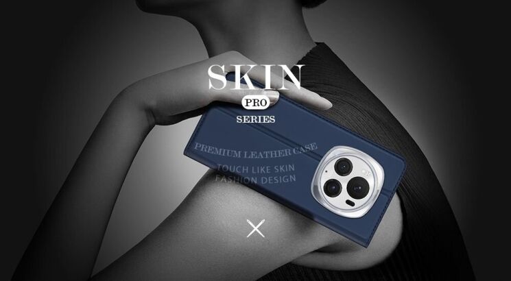 Чехол-книжка DUX DUCIS Skin Pro для Honor Magic 6 Pro - Blue: фото 12 из 15