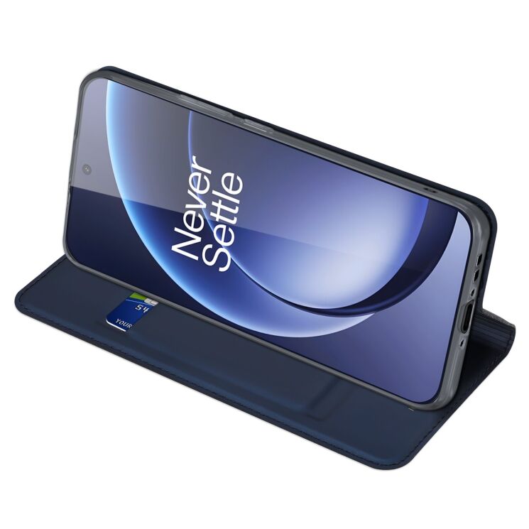 Чехол-книжка DUX DUCIS Skin Pro для OnePlus 15 - Blue: фото 3 из 11