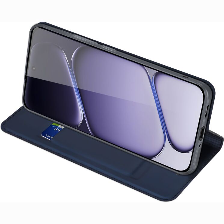 Чохол-книжка DUX DUCIS Skin Pro для OnePlus Nord 6 - Blue: фото 2 з 12