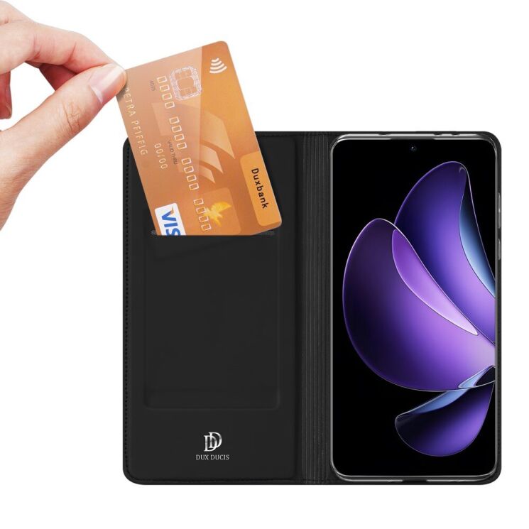 Чехол-книжка DUX DUCIS Skin Pro для OPPO Reno 13 5G - Blue: фото 6 из 11