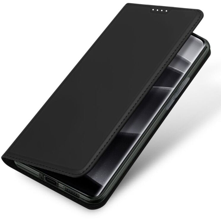 Чехол-книжка DUX DUCIS Skin Pro для Xiaomi Redmi Note 14 Pro Plus - Black: фото 3 из 9