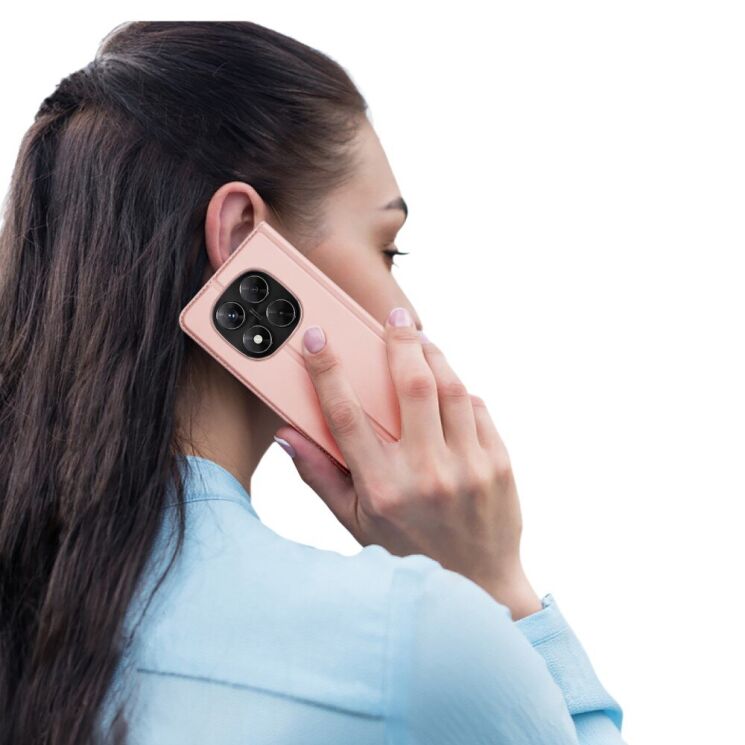 Чохол-книжка DUX DUCIS Skin Pro для Xiaomi Redmi Note 14 Pro - Pink: фото 8 з 9