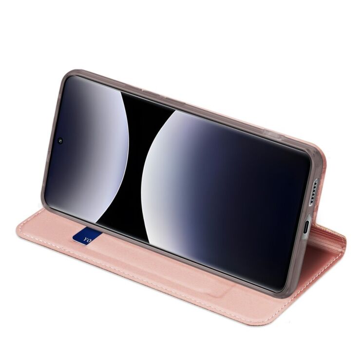 Чохол-книжка DUX DUCIS Skin Pro для Xiaomi Redmi Note 14 Pro - Pink: фото 5 з 9