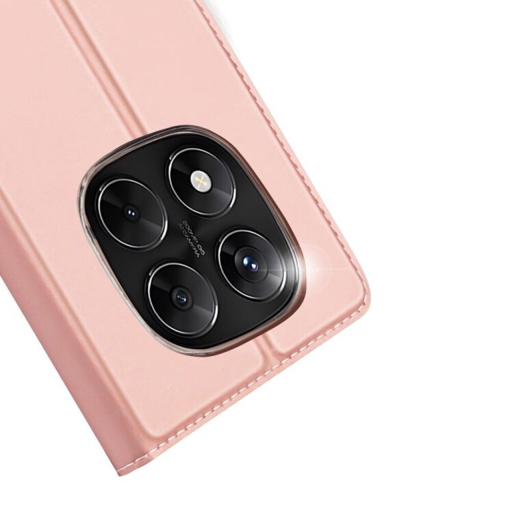 Чохол-книжка DUX DUCIS Skin Pro для Xiaomi Redmi Note 14 Pro - Pink: фото 3 з 9