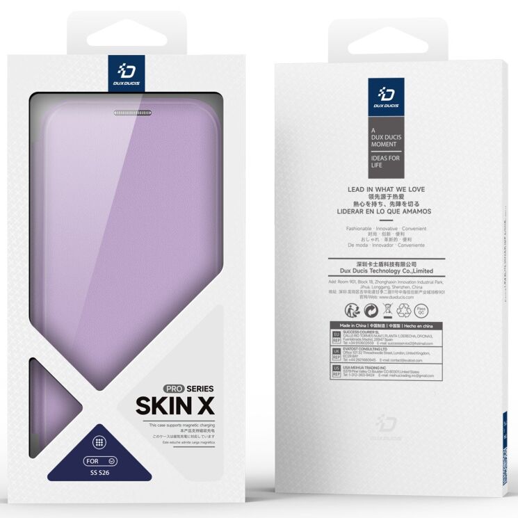 Чехол-книжка DUX DUCIS Skin X Pro Magnetic для Samsung Galaxy S26 - Black: фото 13 из 13