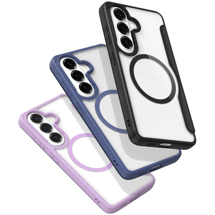 Чехол-книжка DUX DUCIS Skin X Pro Magnetic для Samsung Galaxy S26 - Black: фото 3 из 13