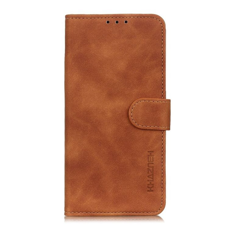 Чохол-книжка з застібкою KHAZNEH Retro Wallet для OPPO A73 (2020) - Brown: фото 5 з 12