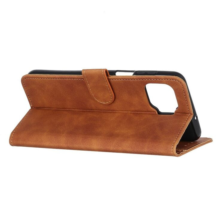 Чохол-книжка з застібкою KHAZNEH Retro Wallet для OPPO A73 (2020) - Brown: фото 4 з 12