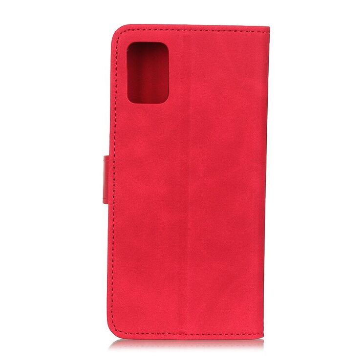 Чехол-книжка KHAZNEH Retro Wallet для Realme 7 Pro - Red: фото 3 из 10