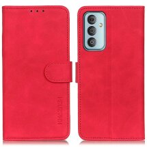 Чохол-книжка KHAZNEH Retro Wallet для Samsung Galaxy M13 (M135) - Red: фото 1 з 12