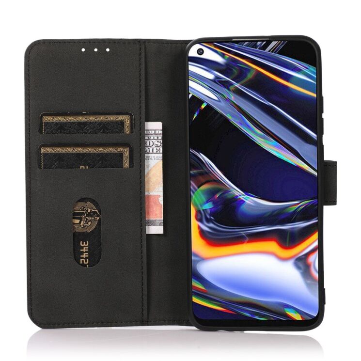Чохол-книжка KHAZNEH Retro Style для Samsung Galaxy S21 FE (G990) - Black: фото 6 з 9
