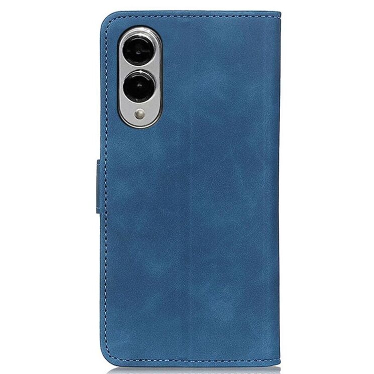 Чехол-книжка KHAZNEH Retro Wallet для Samsung Galaxy S25 Edge (S937) - Blue: фото 5 из 8