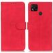 Чехол-книжка KHAZNEH Retro Wallet для Xiaomi Redmi 10A / Redmi 9C - Red (298506R). Фото 1 из 10