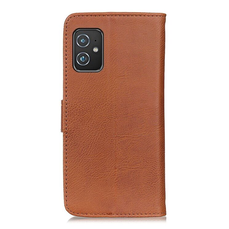 Чохол-книжка KHAZNEH Wallet Cover для ASUS Zenfone 8 (ZS590KS) - Brown: фото 8 з 11