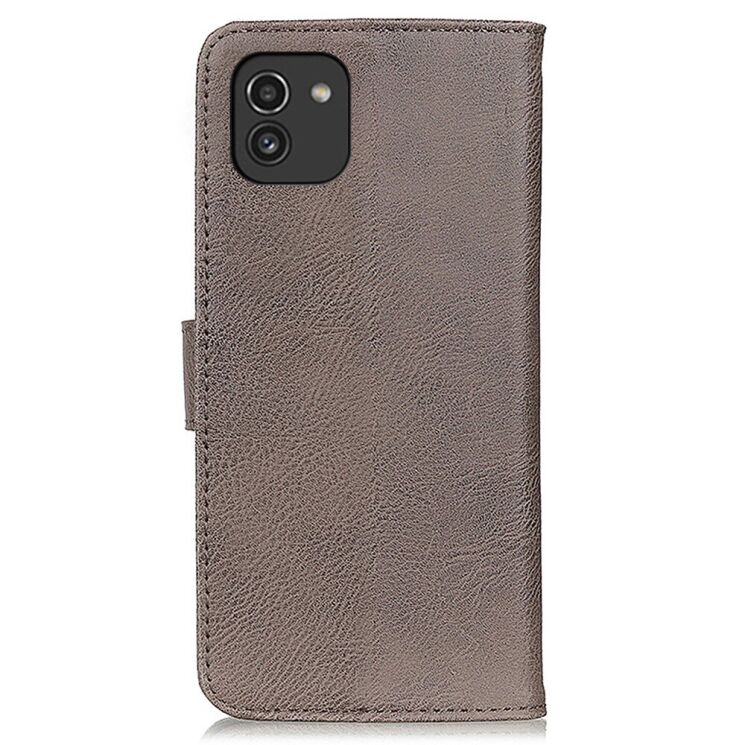 Чохол-книжка KHAZNEH Wallet Cover для Samsung Galaxy A03 (A035) - Grey: фото 4 з 9