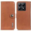 Чехол-книжка KHAZNEH Wallet Cover для Xiaomi 14T - Brown (365709Z)