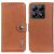 Чехол-книжка KHAZNEH Wallet Cover для Xiaomi 14T - Brown: фото 1 из 8