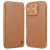 Чехол-книжка NILLKIN Qin Prop Leather Case для Apple iPhone 16 - Brown: фото 1 из 17
