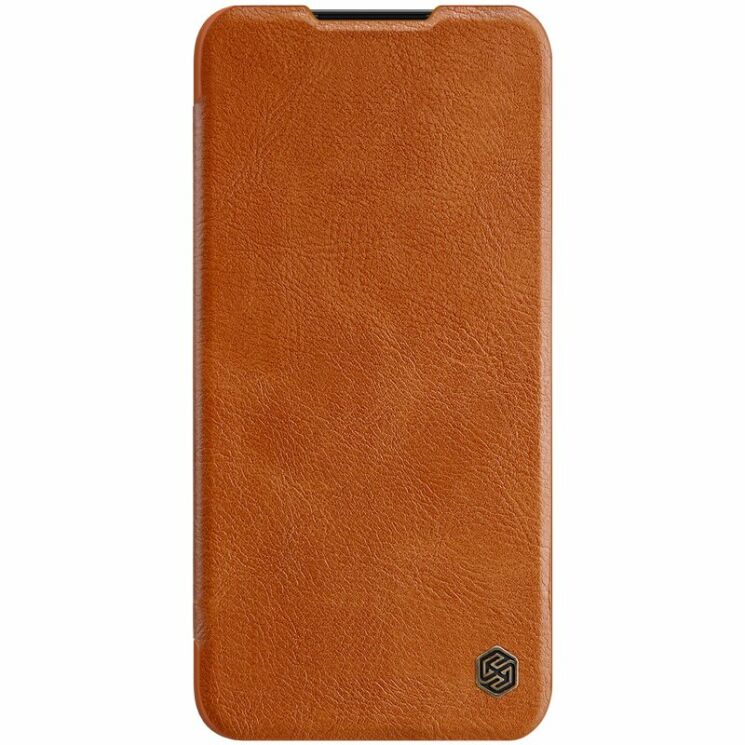 Чохол-книжка NILLKIN Qin Series для Xiaomi Mi 9 Lite / Mi CC9 - Brown: фото 1 з 17