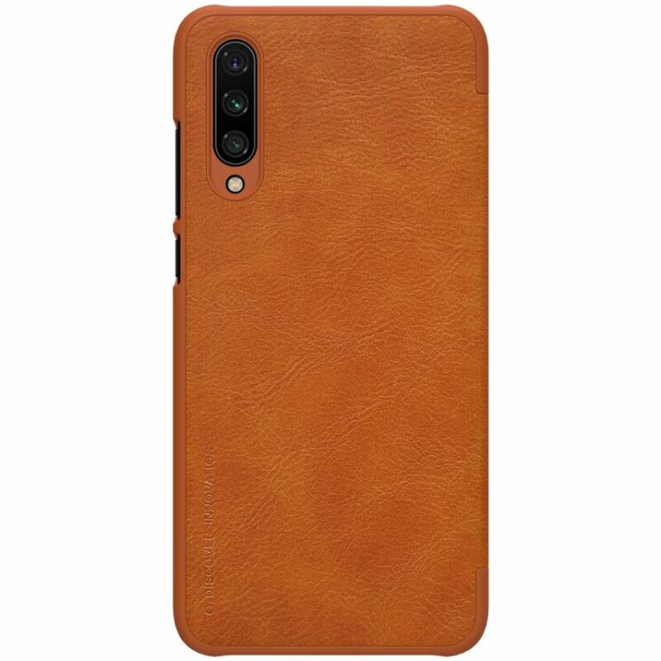 Чохол-книжка NILLKIN Qin Series для Xiaomi Mi 9 Lite / Mi CC9 - Brown: фото 2 з 17