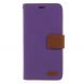 Чехол-книжка ROAR KOREA Cloth Texture для Xiaomi Mi 8 SE - Purple (131220V). Фото 1 из 7